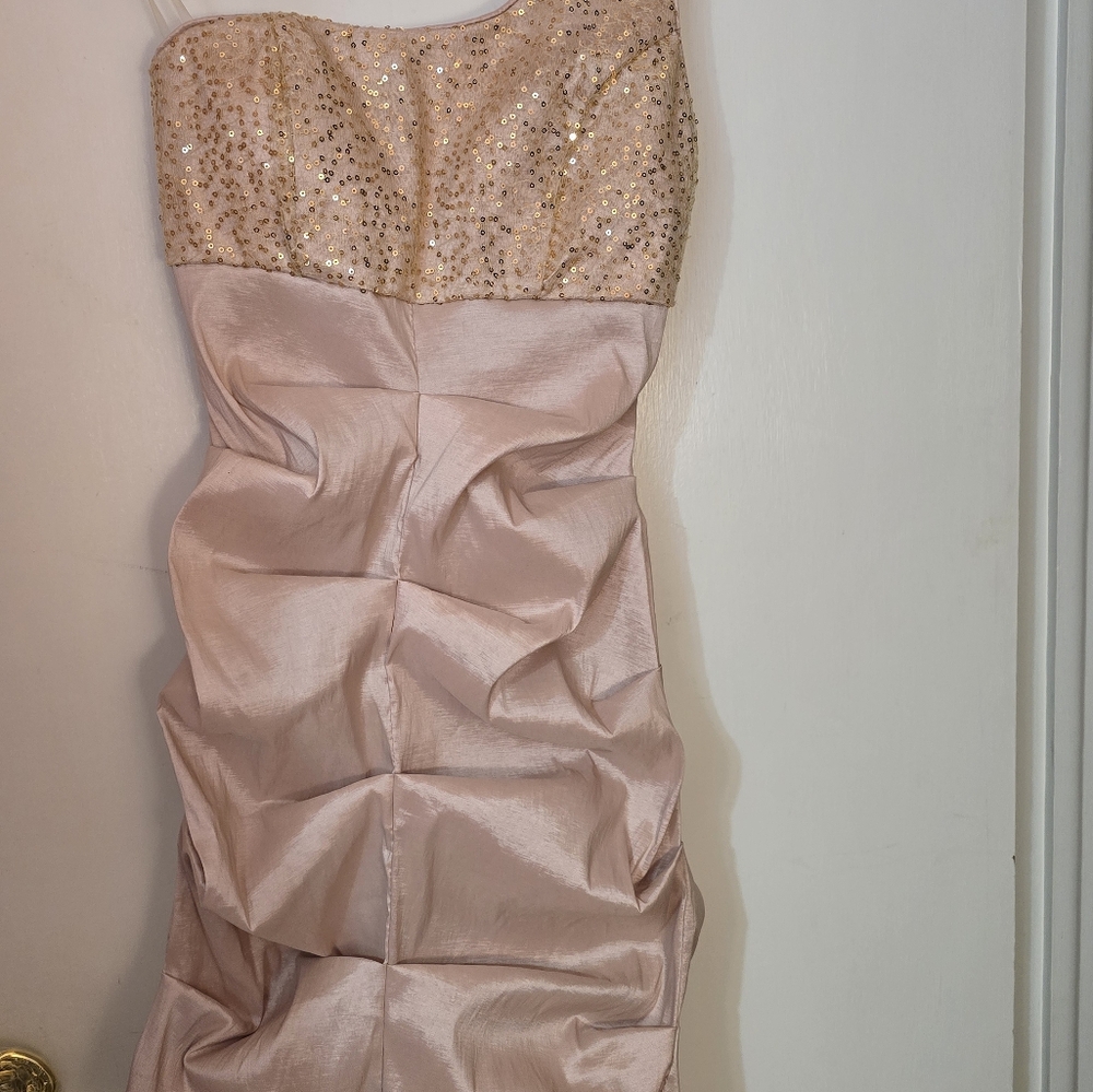 Light pink party dress